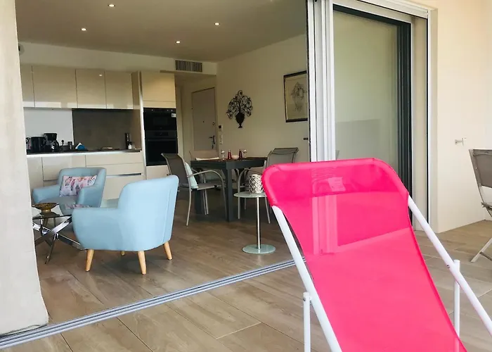 Vue Piscine Solenzara Mare Festa B132 شقة